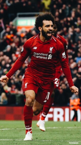 خلفيات مو صلاح بطل ليفربول.