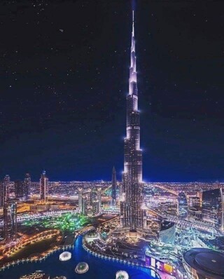 صور برج خليفه.