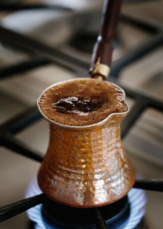 صور حبوب قهوة.