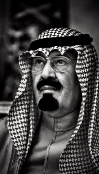 كذلك صور خادم الحرمين الشريفين.