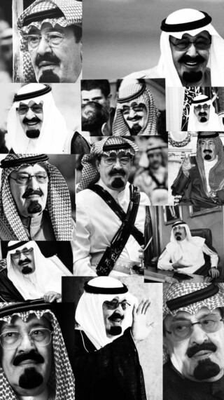خلفيات الملك عبد الله.